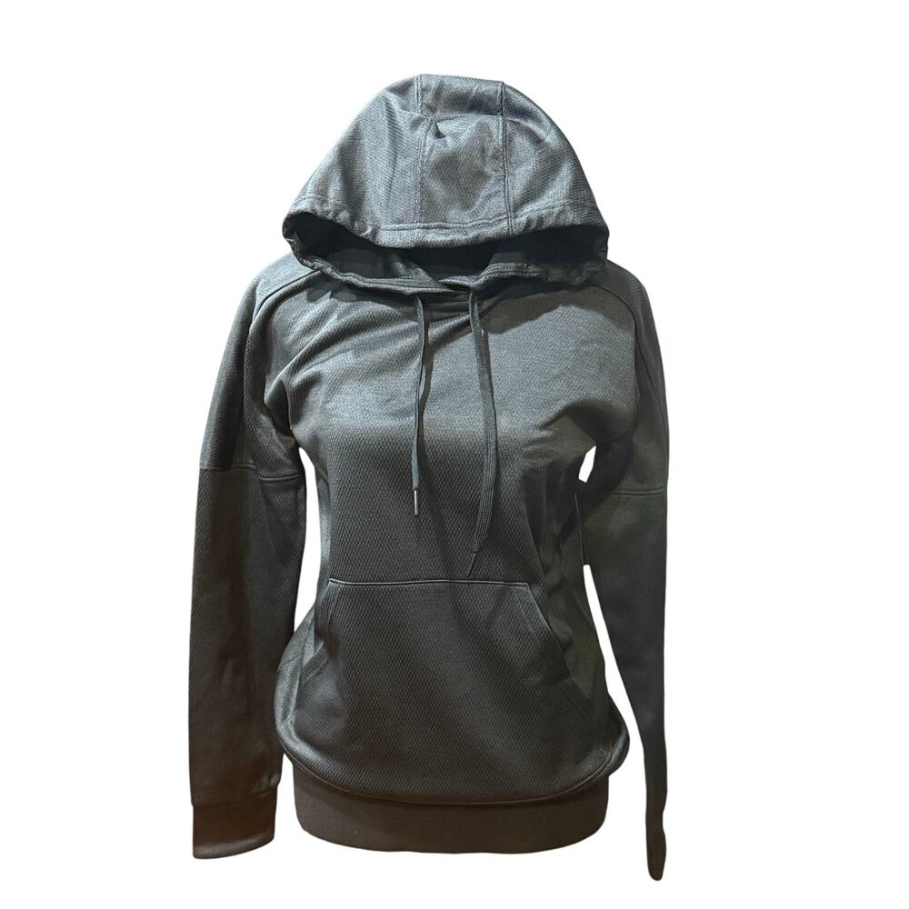NWT Adidas Womens Small Black Hoodie Warm Moisture-Wicking Activewear Athleisure